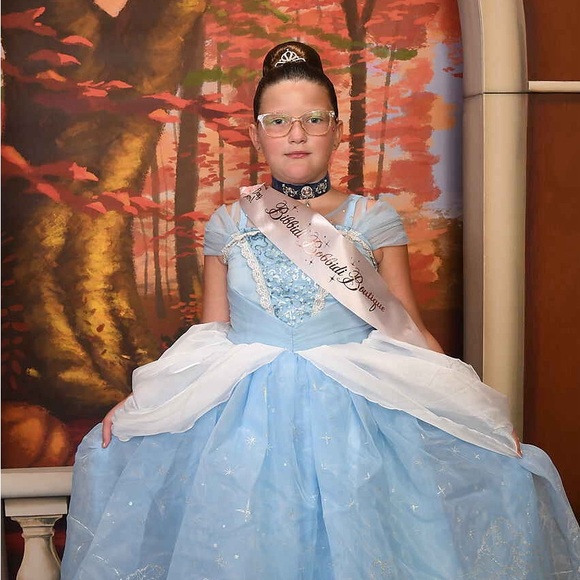 Bibbidi Bibbidi boutique signature ball gown WDW worn for a few hours size 14-16 - Picture 3 of 6